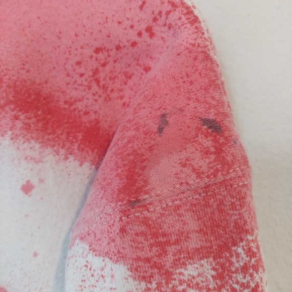 Vintage Fruit of the Loom Muscle Sweatshirt Tie Dye Size XL - Picture 6 of 10